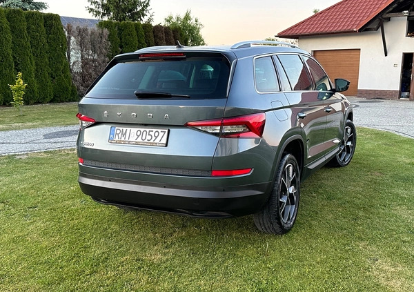 Skoda Kodiaq cena 111500 przebieg: 50500, rok produkcji 2019 z Mielec małe 106